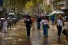 Strolling La Rambla on a Rainy September Afternoon